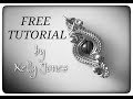 Wire Wrap Bead Pendant Tutorial.