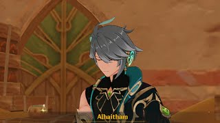 Alhaitham And His Smirk Arrested