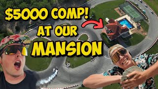 We threw our first $5000 drift competition at the Mansion!