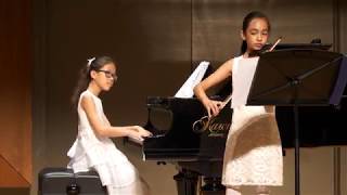 Keilani & Isla - Dvorak's Sonatina in G Major, Opus 100