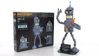 Brickcraft Futurama Bender brick-built figure review! #NotSponsored