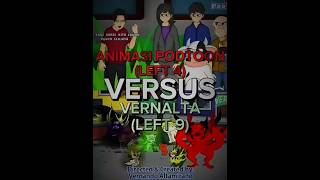 PODTOON VERSE VS VERNALTA VERSE PART 6 MONYED VS XIXI #wisedit #animasipodtoon #vernalta #1v1