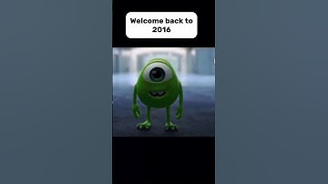 Welcome back to 2016 #nostalgia