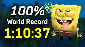 SpongeBob SquarePants: Battle for Bikini Bottom - 100% Speedrun World Record 1:10:37
