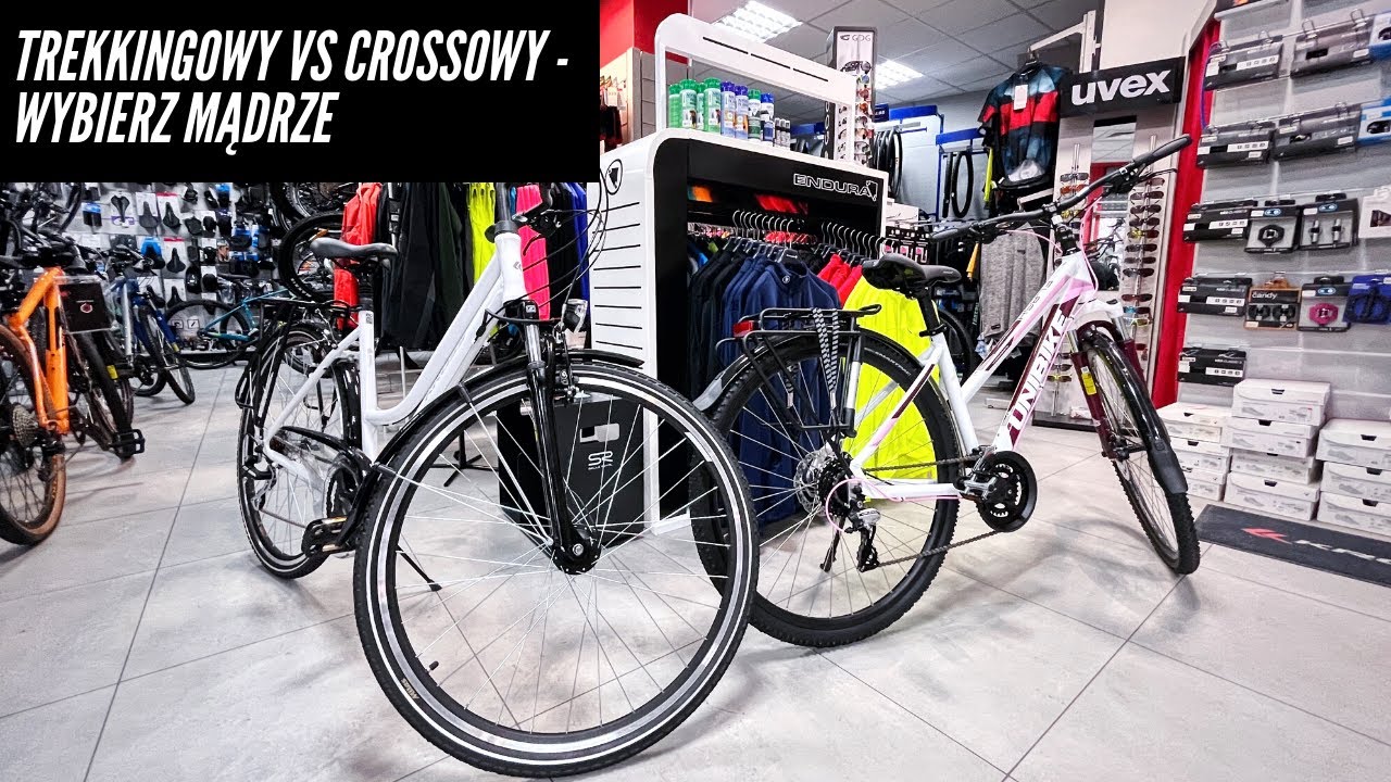 Rower trekkingowy vs rower crossowy z wyposażeniem czy to naprawdę to