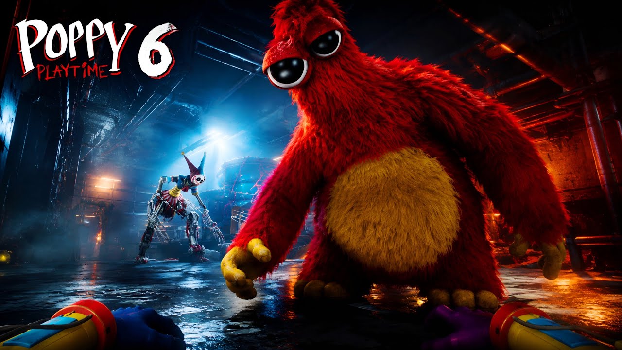 Poppy6 Poppy Playtime: Chapter 6 Full Game & Ending | All Bosses, Jumpscares ...
