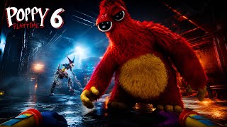 Poppy Playtime: Chapter 6 Full Game & Ending | All Bosses, Jumpscares & Final Boss Fight 4K