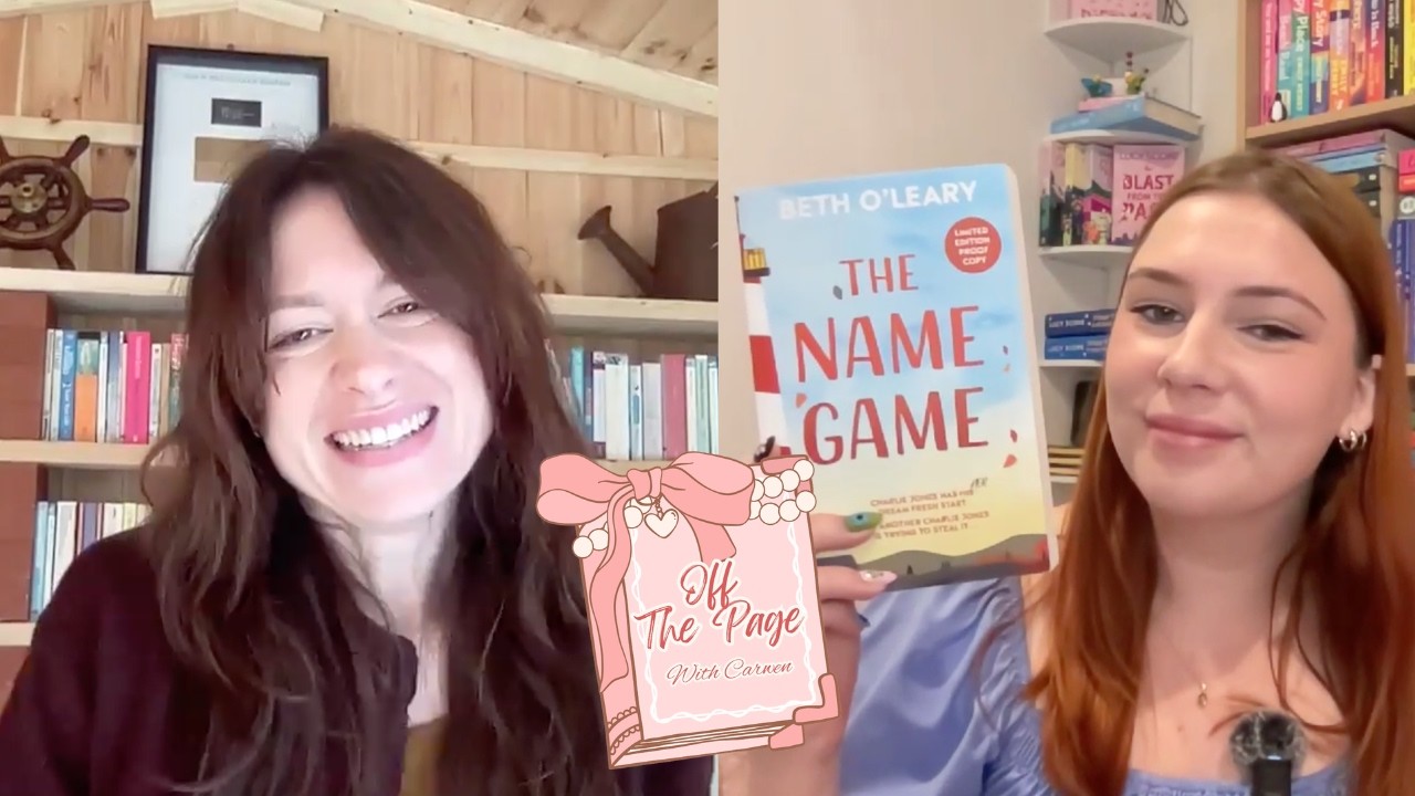 Off the Page: Beth O’Leary on The Name Game 📖 Romance Author Interview ...