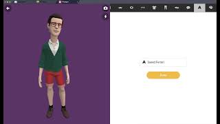 I've updated my Plotagon avatar