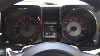 2018 Suzuki Jimny 660 XC  JB64W speedometer