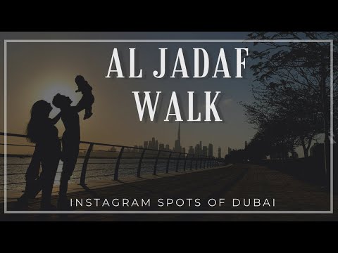 AL JADAF WALK | CINEMATIC SHOTS | INSTAGRAM SPOT OF DUBAI | SUNSET OF DUBAI