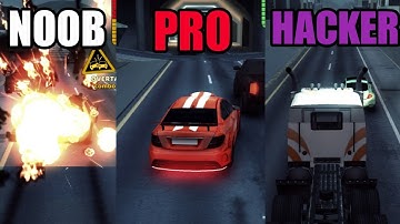 NOOB vs PRO vs HACKER in Rush Hour 3D