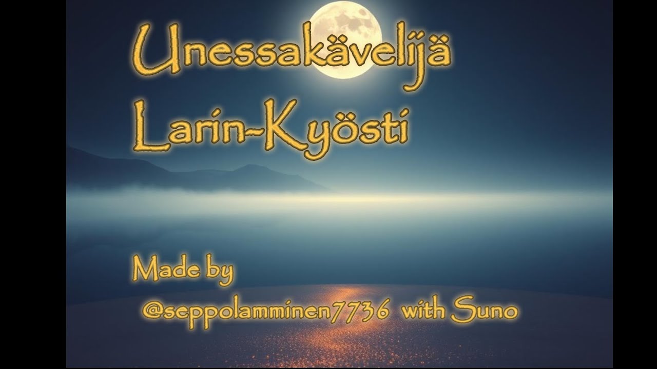 Unessakävelijä  -  Larin Kyösti
