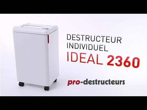 Destructeur de documents IDEAL 2360