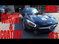 Vlog: Mercedes AMG GTS! Part 2! Paint Correction And Coating! RESULTS!!