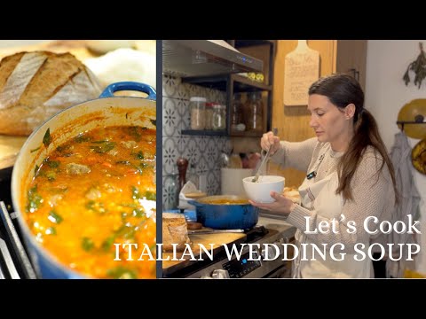 Let's Cook Italian Wedding Soup!