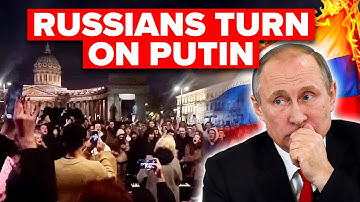 Paranoid Putin TERRIFIED of Coup as St. Petersburg ERUPTS in Protest
