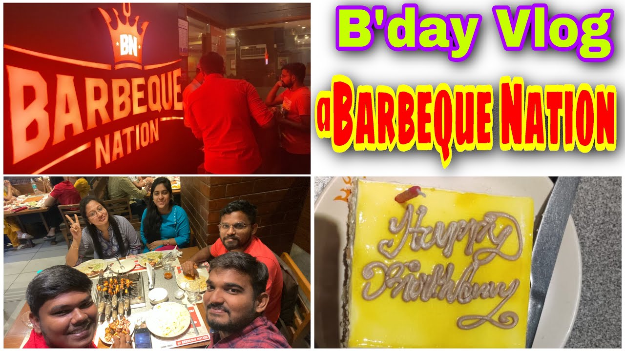 🥳Birthday Vlog Barbeque Nation/Erode Barbeque Nation/My brother’s B