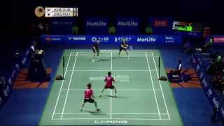 Thaihot China Open 2015 | Badminton SF M2-MD | Kim/Kim vs Endo/Hay