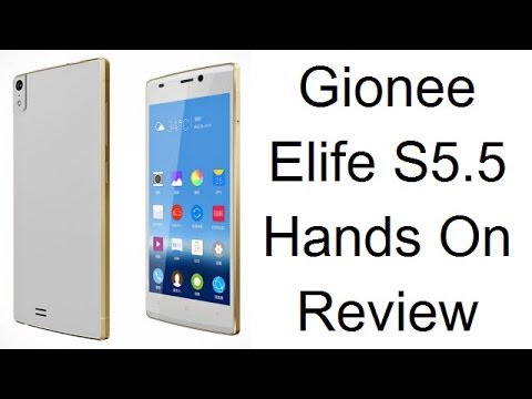 Gionee Elife S5.5 Hands On Review- Price, Camera, Benchmarks, Features And Overview HD