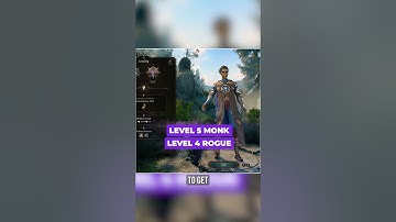 Hoe speel je de monnik in Baldur