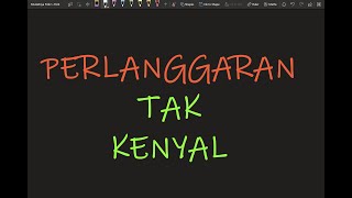 Fizik Tingkatan 4 Bab 2 KBSM: Perlanggaran Tidak Kenyal