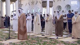 شعائر صلاة الجمعة من جامع الشيخ زايد الكبير بأبوظبي  30 ذي الحجة  1443 هجري