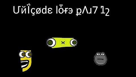 Unicode Lore part 12