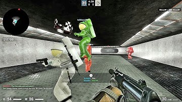 CS:GO - Zombie Escape Mod gameplay on Space Flight map - GFL