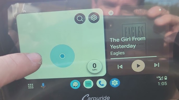 Pantalla ANDROID AUTO - APPLE CAR PLAY Carpuride pada MOTO / ¿Merece la  pena? / OPINIÓN SINCERA 