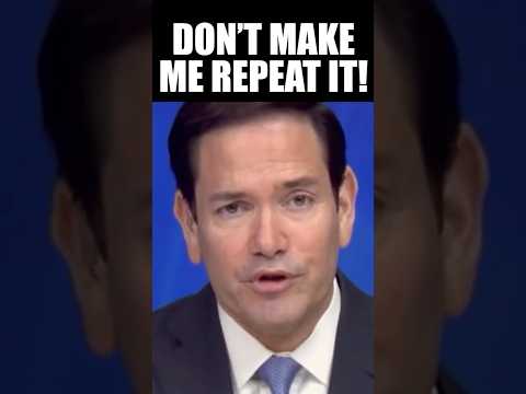 Host Shocked as Rubio Makes Him Regret Asking This Question