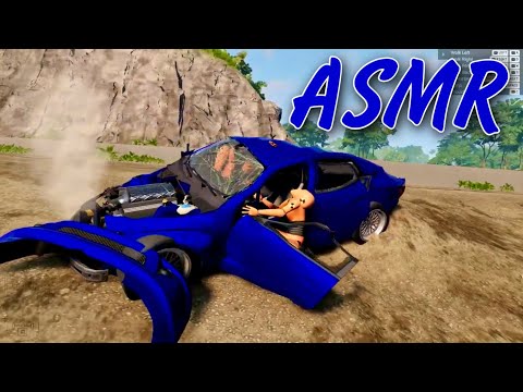 АСМР ПОЕЗДКА БЕЗ ТОРМОЗОВ / BeamNG drive
