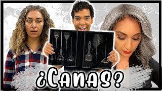 CANAS ??? Efecto de color para Disimularlas  Tutorial Paso a Paso