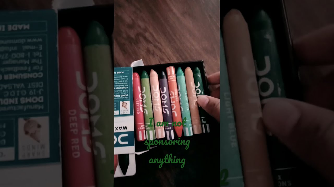 My Dom S Jumbo Wax Crayons