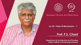 Lecture 39 : Styles & Movements – 7