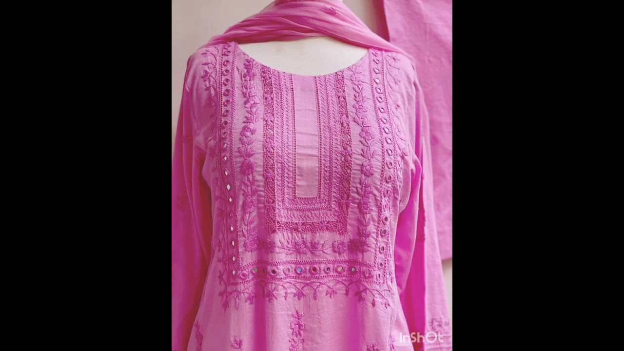 Summer embroidery dress ideas for your favourite girls please ❤️ and subscribe # unique embroidery 