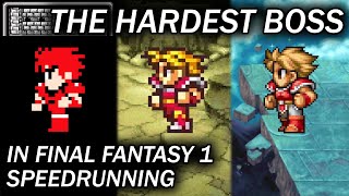 The Hardest Bosses in Final Fantasy 1 Speedrunning