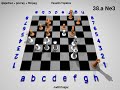 Chess povray 3.7 wcc FIDE 2005 Round 6 Judit Polgar vs Veselin Topalov 0-1