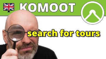 🖥 Komoot 🇬🇧 search for tours Lesson 2
