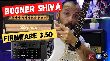 BOGNER SHIVA STOCK CABS FIRMWARE 3.50 Line 6 Helix/HXStomp/Stomp XL