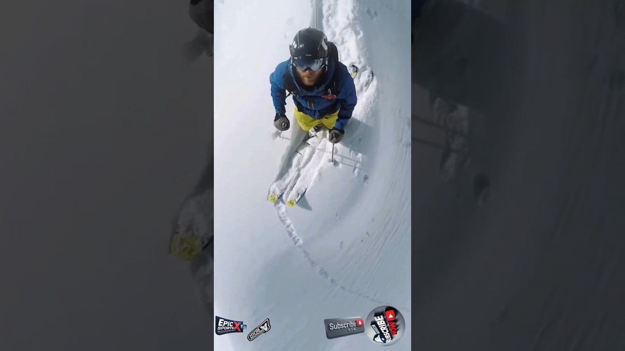 Epic Snowboarder Nicolas Falquet Takes on the Swiss Alps
