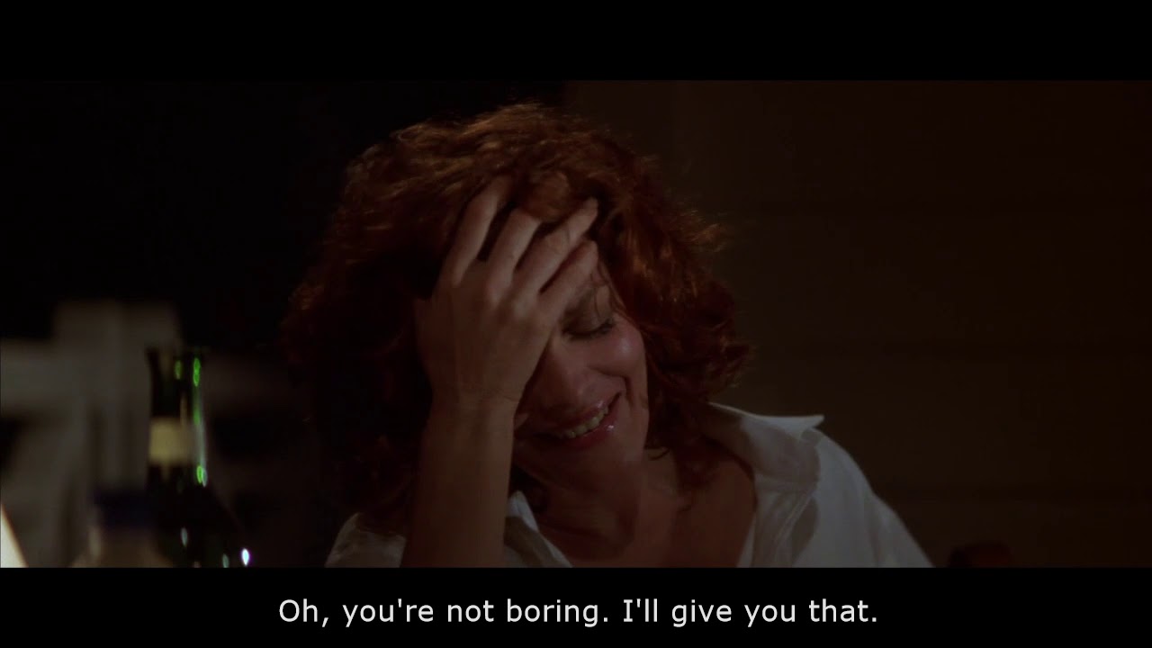 Thomas Crown Affair 1999 - You're not boring, I'll give you that