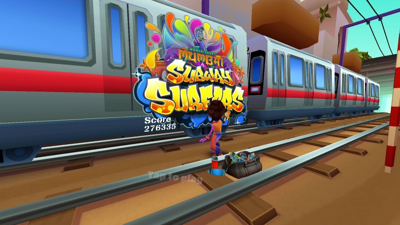 Subway Surfers World Tour Mumbai ( India ) FullScreen landscape Mode | YaHruDv