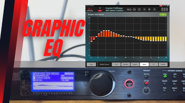 Graphic EQ Setup With DBX Driverack PA2