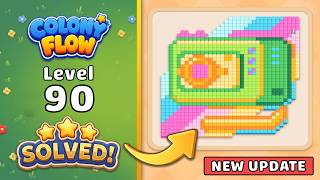 Colony Flow! Level 90 Walkthrough 🐜 | ABI GAMES Solution & Gameplay 🧩 (New Update)