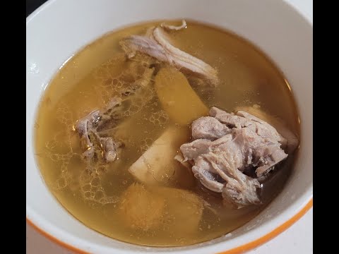 超簡單電鍋煮麻油雞, 讓全身暖和起來的麻油雞, 是適合秋冬進補的湯品. Best soup for cold winter day, the sesame oil chicken