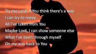 Video thumbnail of "Why Me Lord ~ Patrick Reilly ~ lyric video"