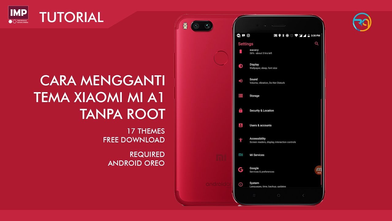 Cara Ganti Tema Xiaomi Mi A1 Tanpa Root 17 Themes Free Download