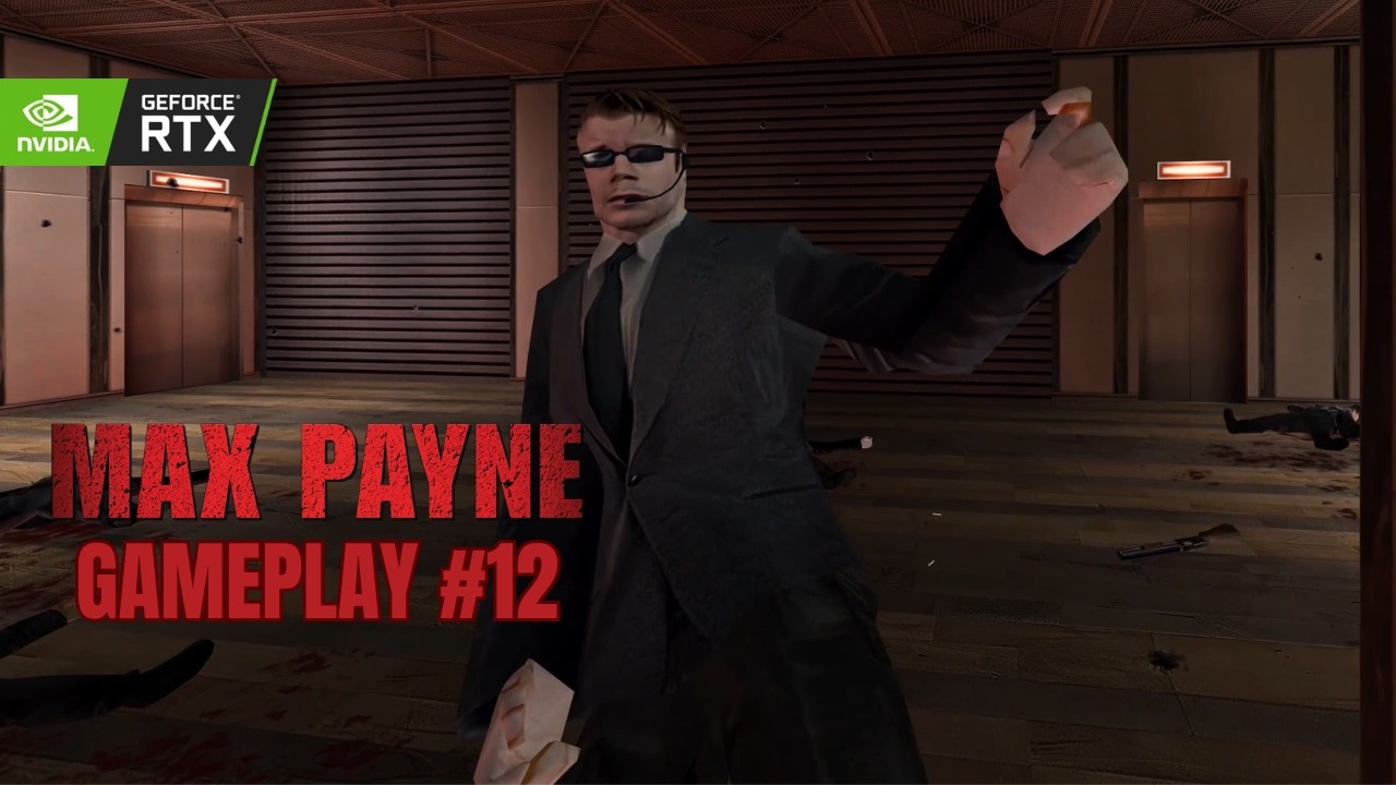 What Happened to Mona in the Elevator? | Max Payne Gameplay #12 | RTX4070 | No Commentary
