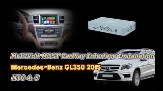 Mercedes-Benz MOST CarPlay interface by Mr12Volt installation guide best audio quality guaranteed